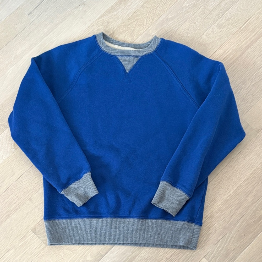 Old Navy Kids Blue and Gray Sweatshirt